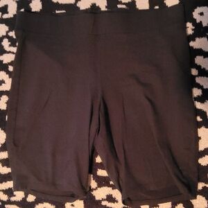 Torrid Black Bike Shorts